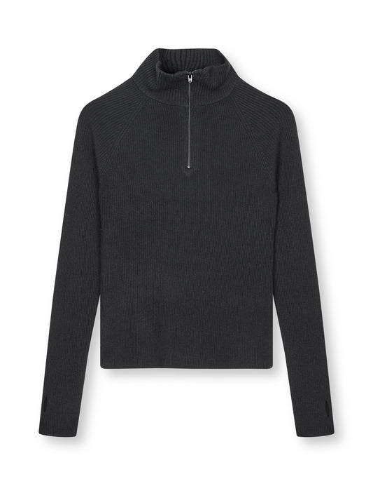 Fine Merino Ida Knit, Black