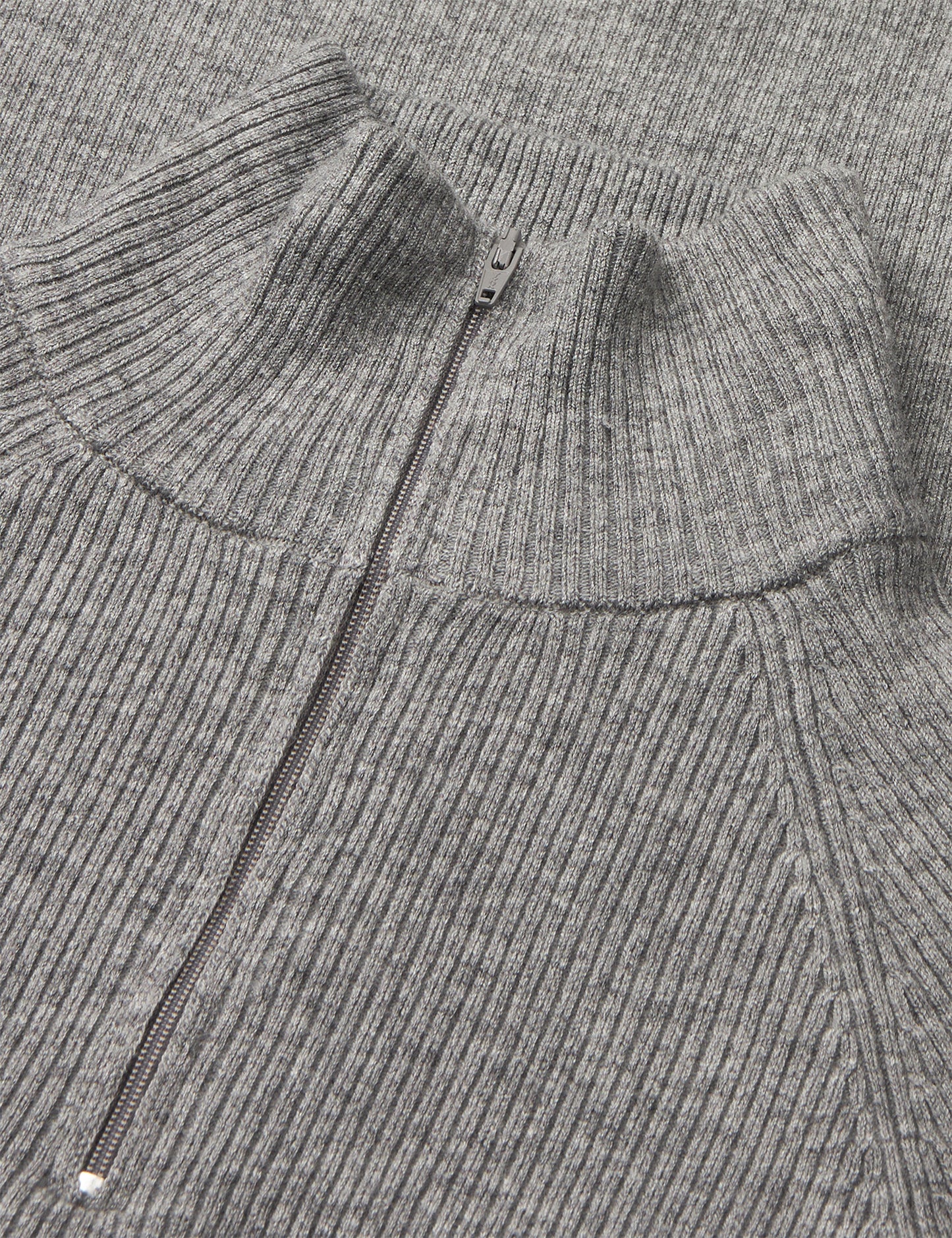 Fine Merino Ida Knit, Grey Melange