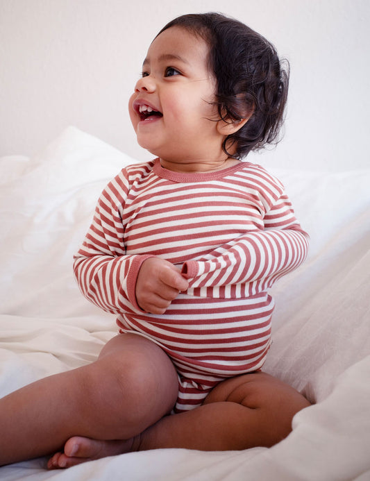 Soft Duo Striped Body, Cedar Wood/Vanilla Ice