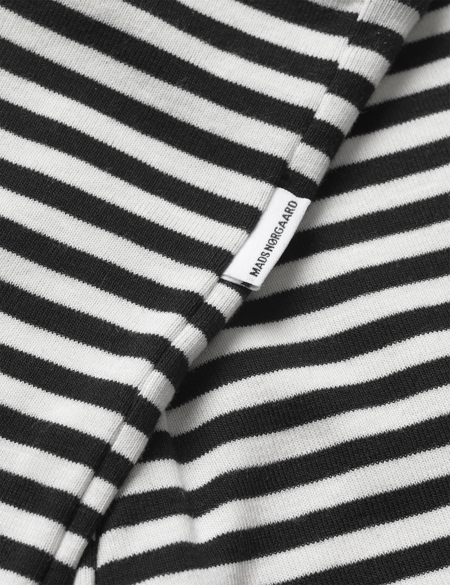 Soft Duo Striped Pumini Leggins, Black/Vanilla Ice