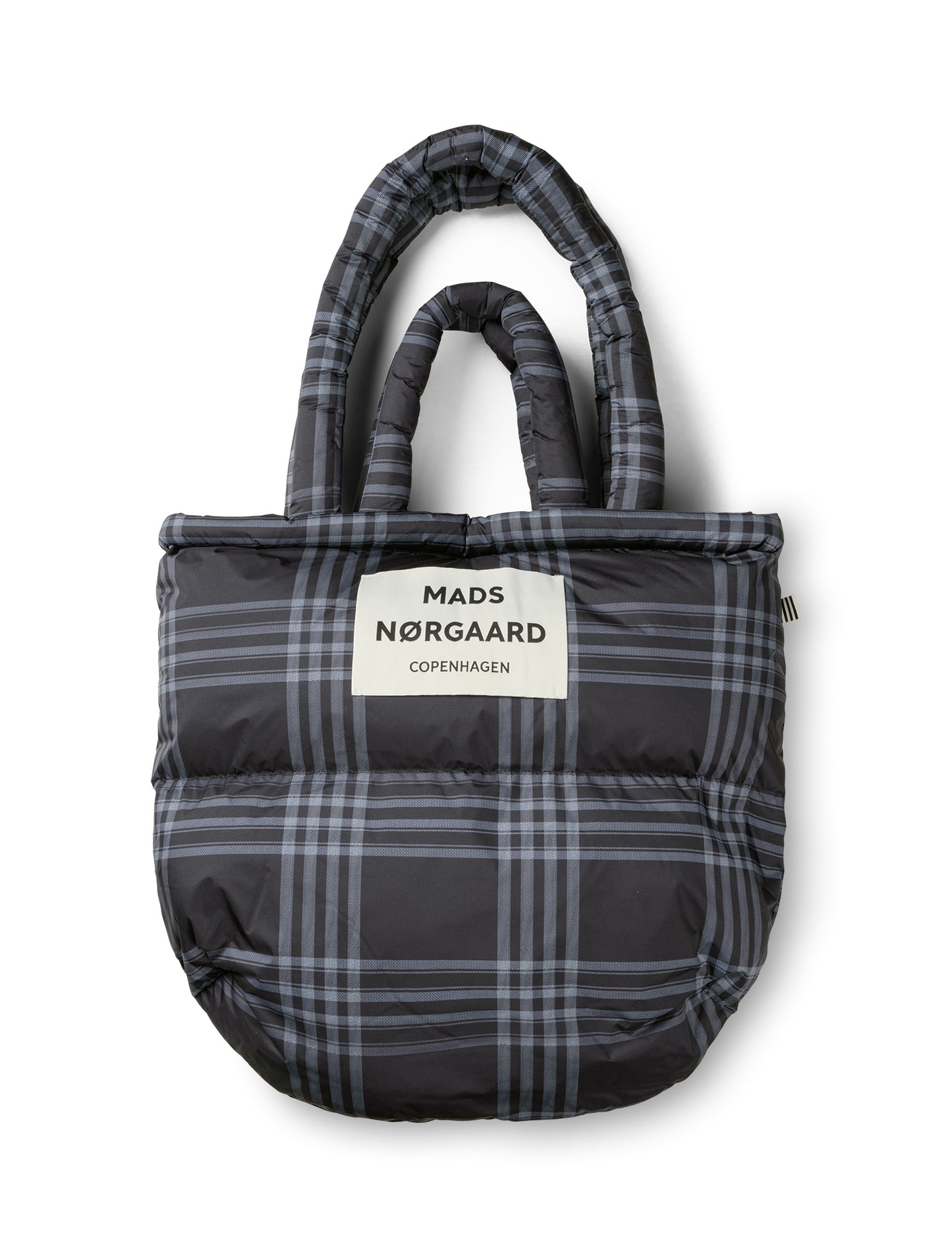 Light Ripstop Pillow AOP Bag, Black/Vanilla Ice