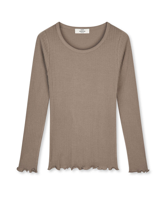 Pointella Troja Tee LS FAV, Walnut