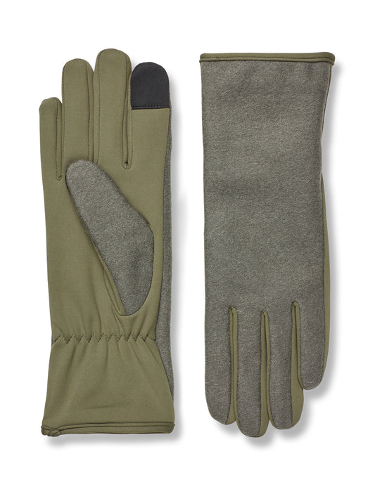 Woven Wool Mix Trissie Glove, Kalamata