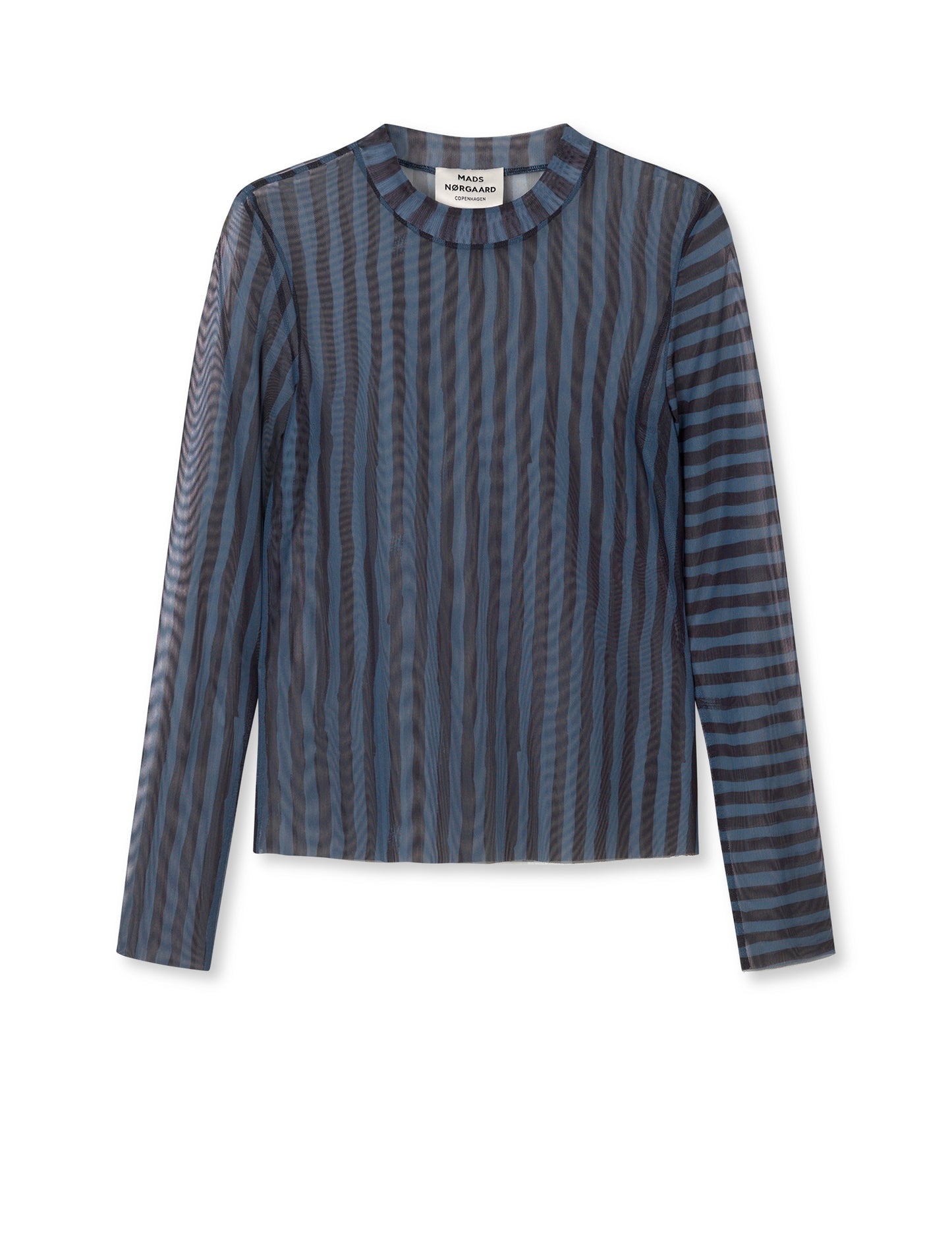 My Mesh Mia Top AOP, Parisian Night/Black