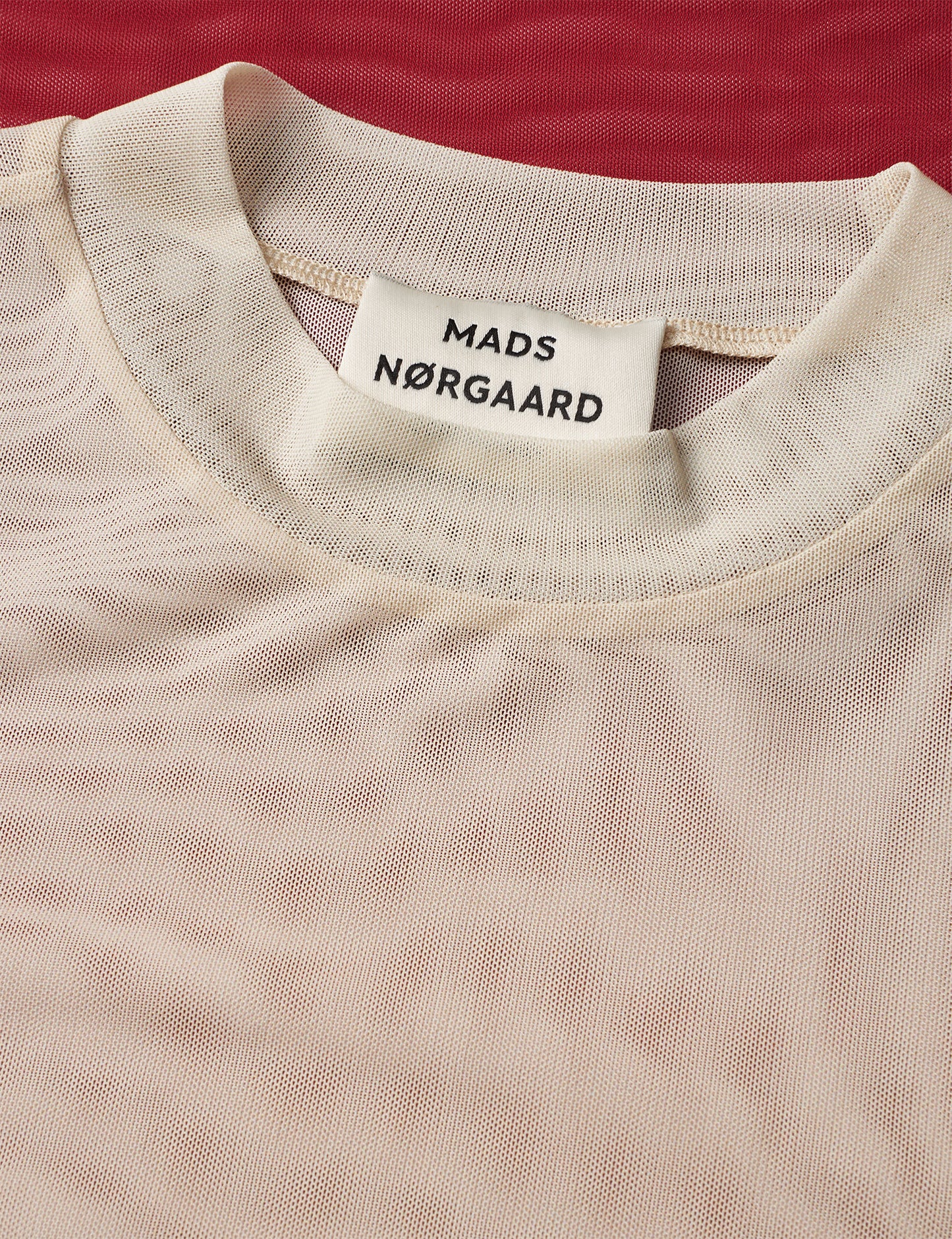 My Mesh Mia Top AOP, Winery/Seedpearl