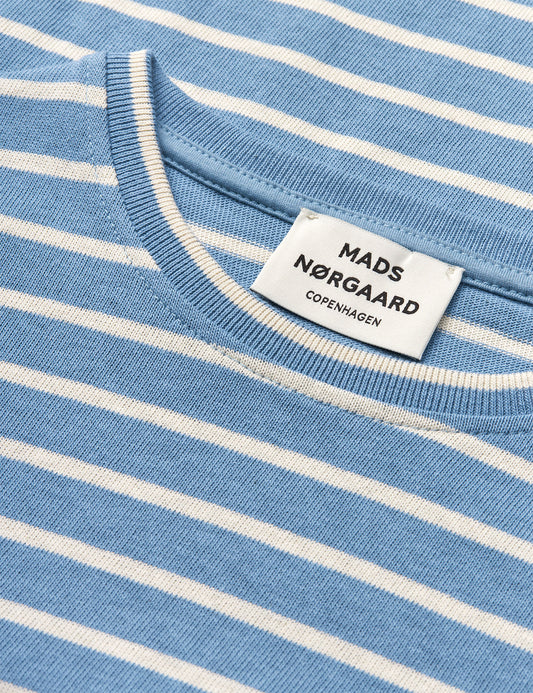 Pablo Maggie Tee LS, Faded Denim/Vanilla Ice