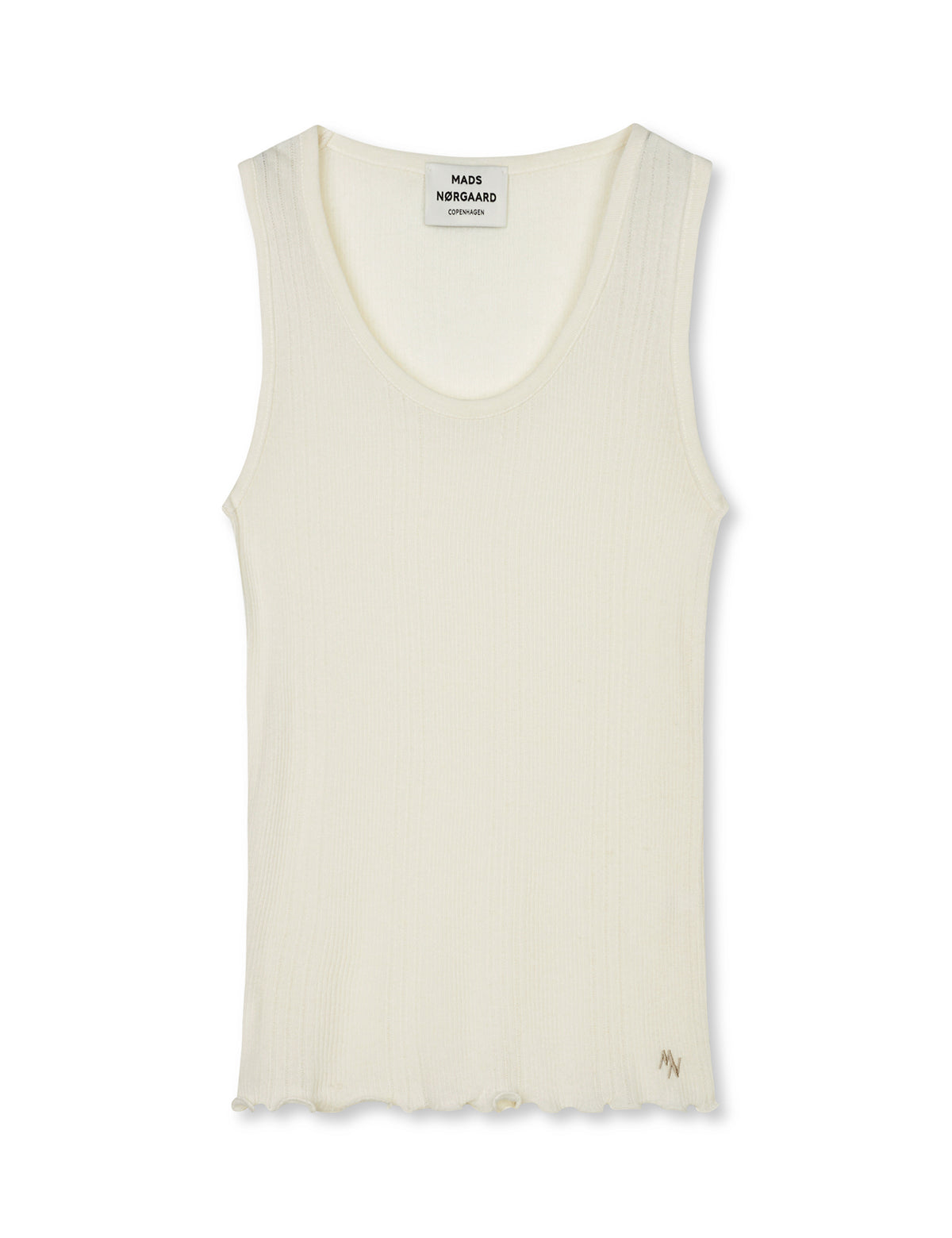 Point Wool Love Top, Vanilla Ice