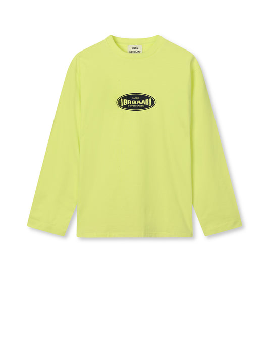 Single Cotton Jerry Tee LS, Sunny Lime