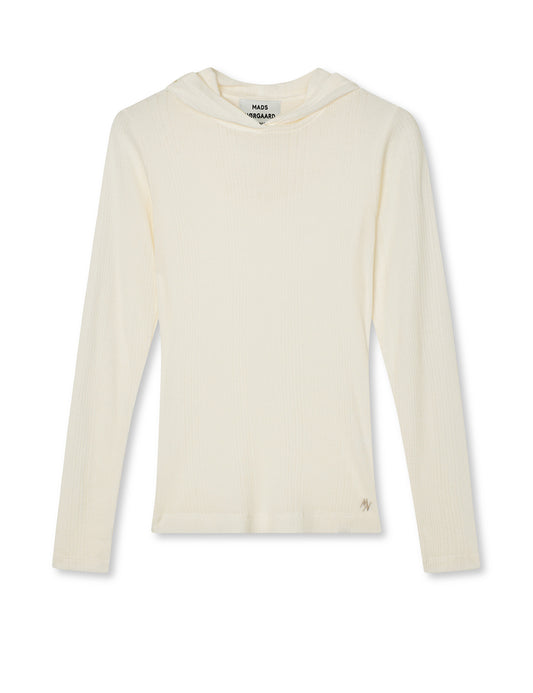 Point Wool Tilla Hood, Vanilla Ice