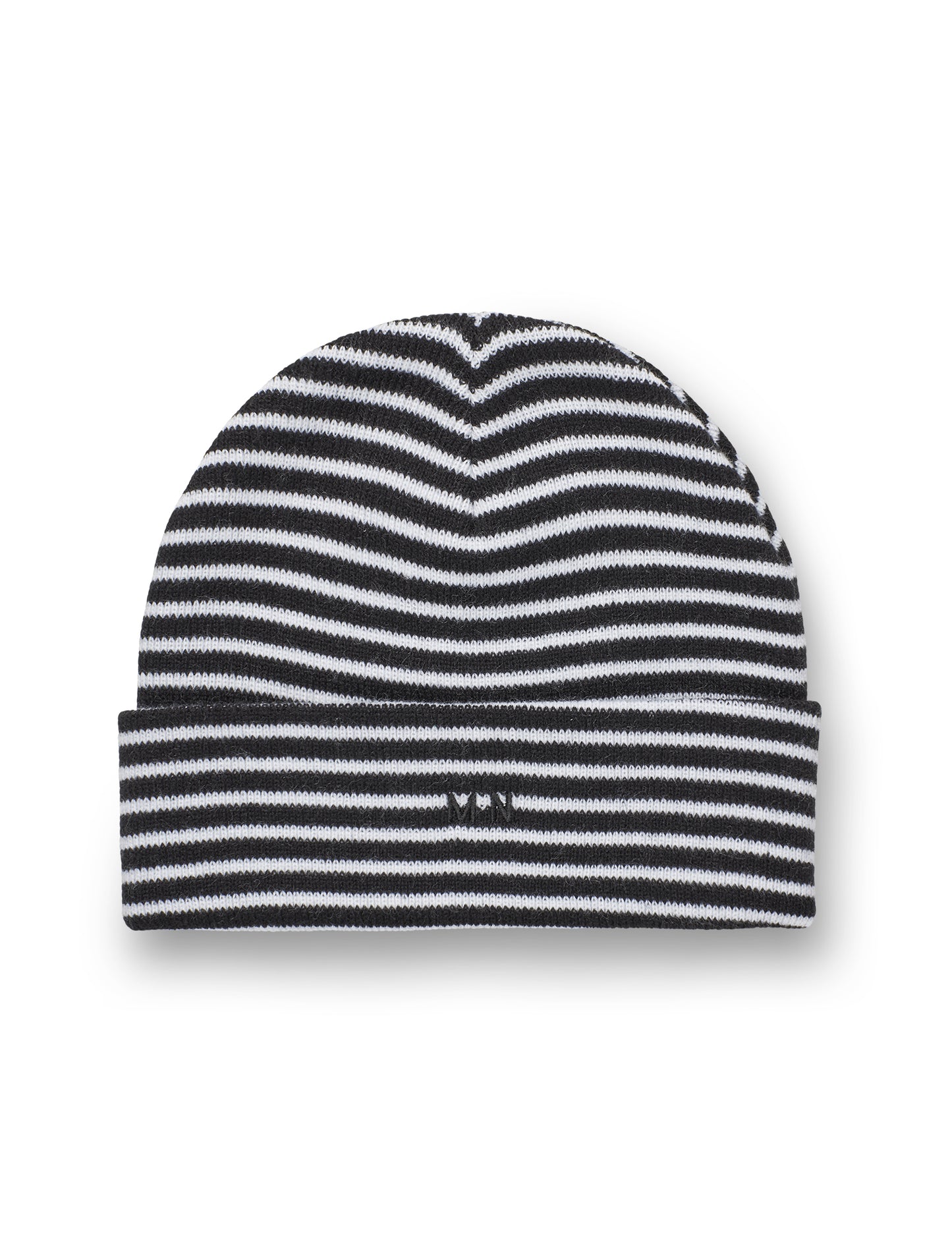 Isak Ambas Stripe MN Beanie, Black/White
