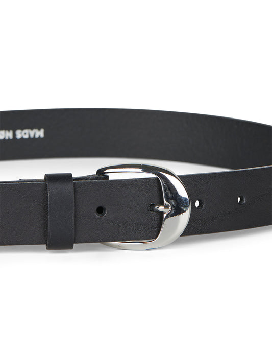 Skin Birkin Belt, Black