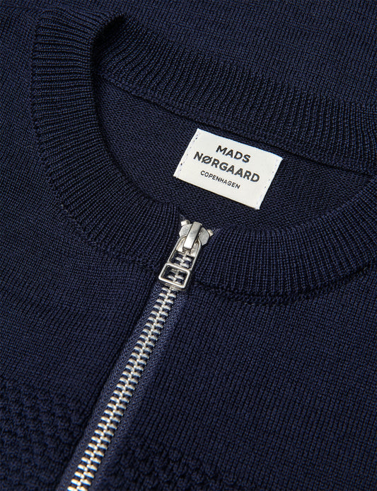 Amico Wool Klembino Zip, Sky Captain