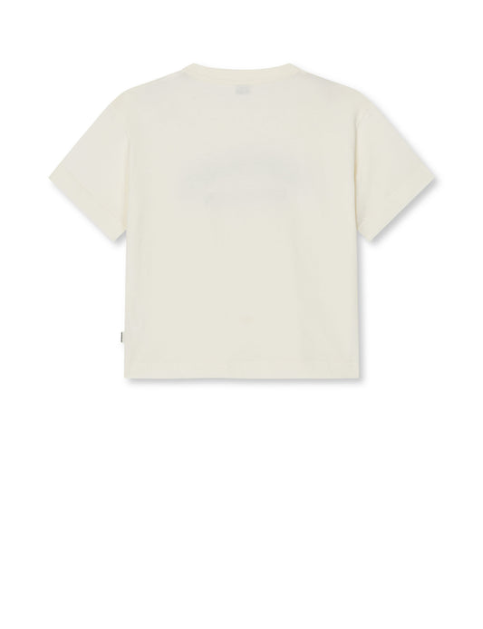 Dry Single Tristi Tee, Vanilla Ice/Bright Cobalt