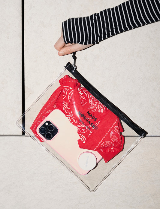 Craze Hope Purse, Transparent