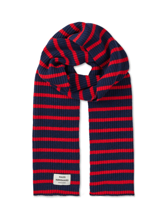 Yota Grafenau Scarf, Parisian Night/High Risk Red