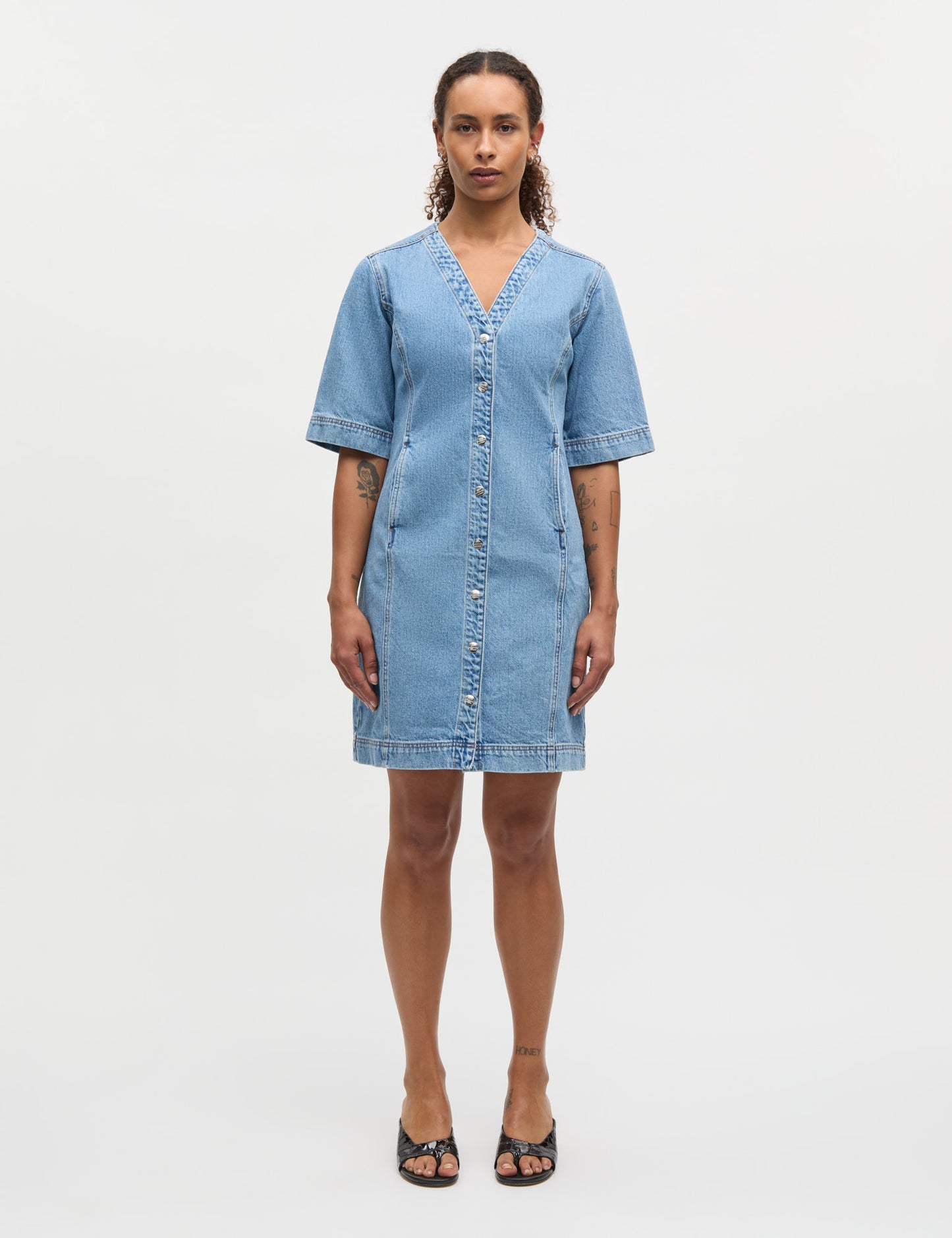 Luke Denim Vigga Dress, Blue Vintage