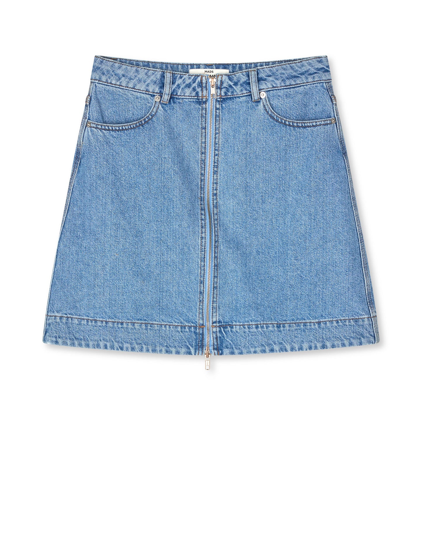 Luke Denim Riva Skirt, Blue Vintage