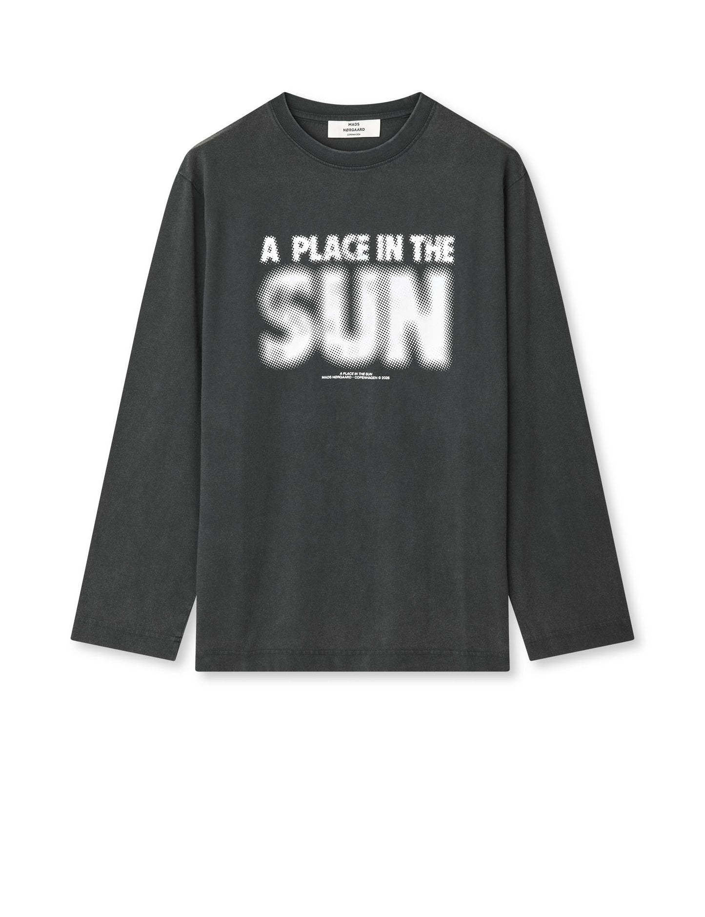 Cotton Jersey Jerry Tee LS, Black