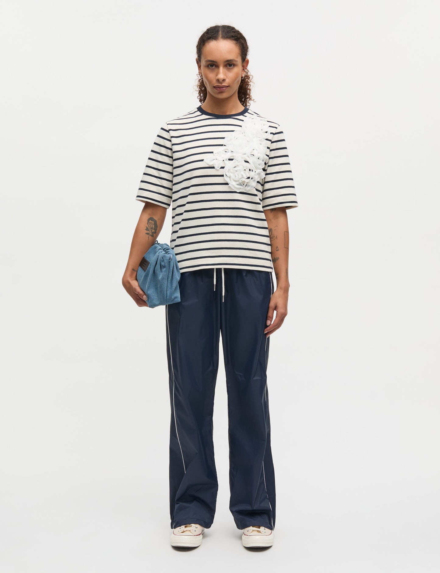 Ripstop Nylon Mille Pants, Sky Captain