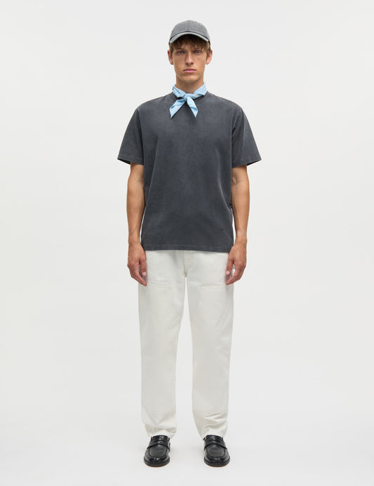 Combed Jersey Dye Thorbjørn Tee, Black