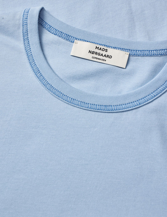 Single Cotton Grace Tee, Cashmere Blue