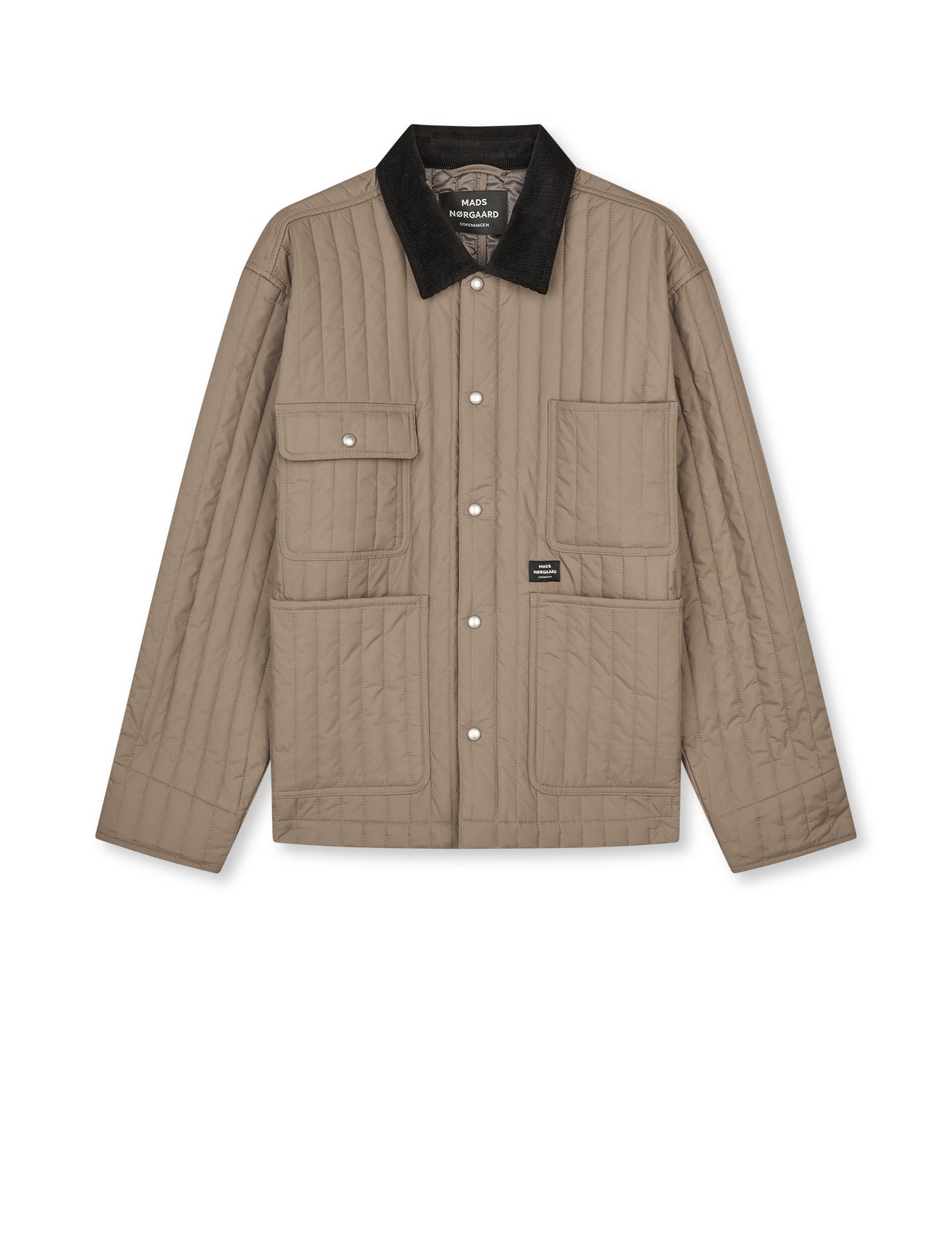 Quilt Chore Jacket, Walnut