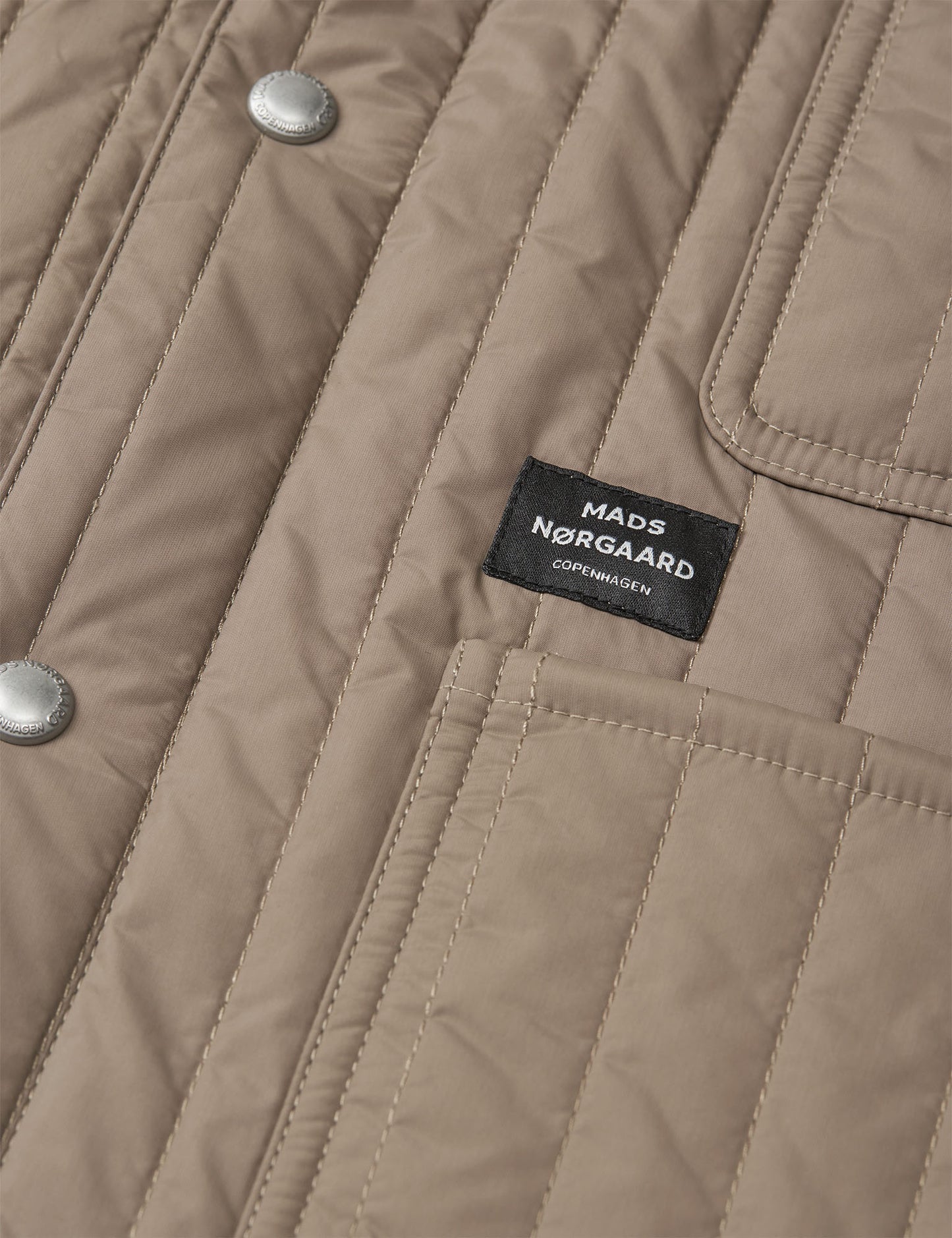 Quilt Chore Jacket, Walnut