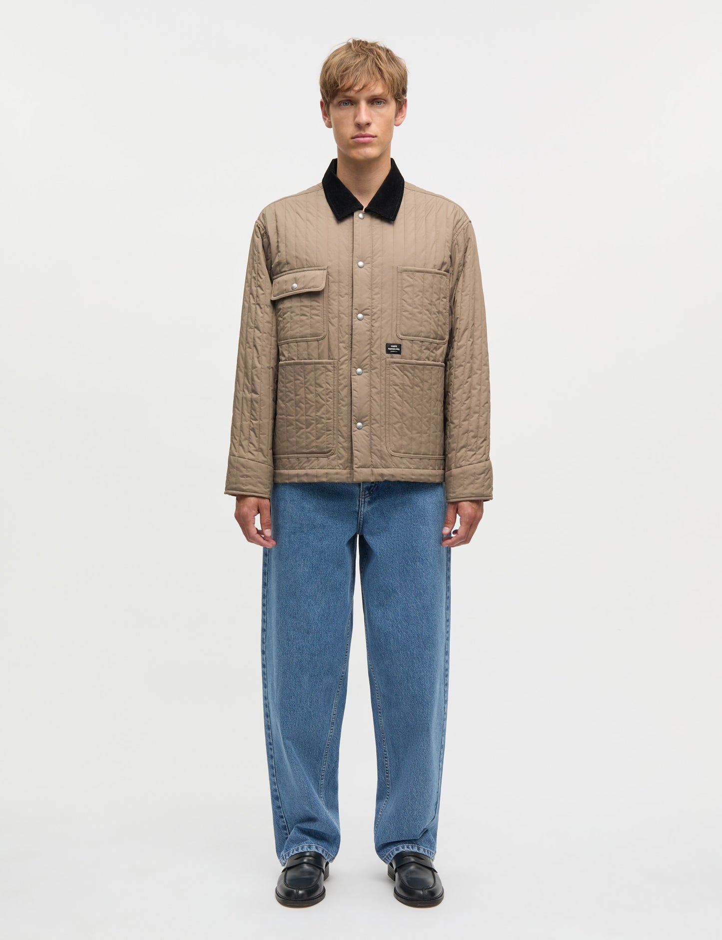 Quilt Chore Jacket, Walnut