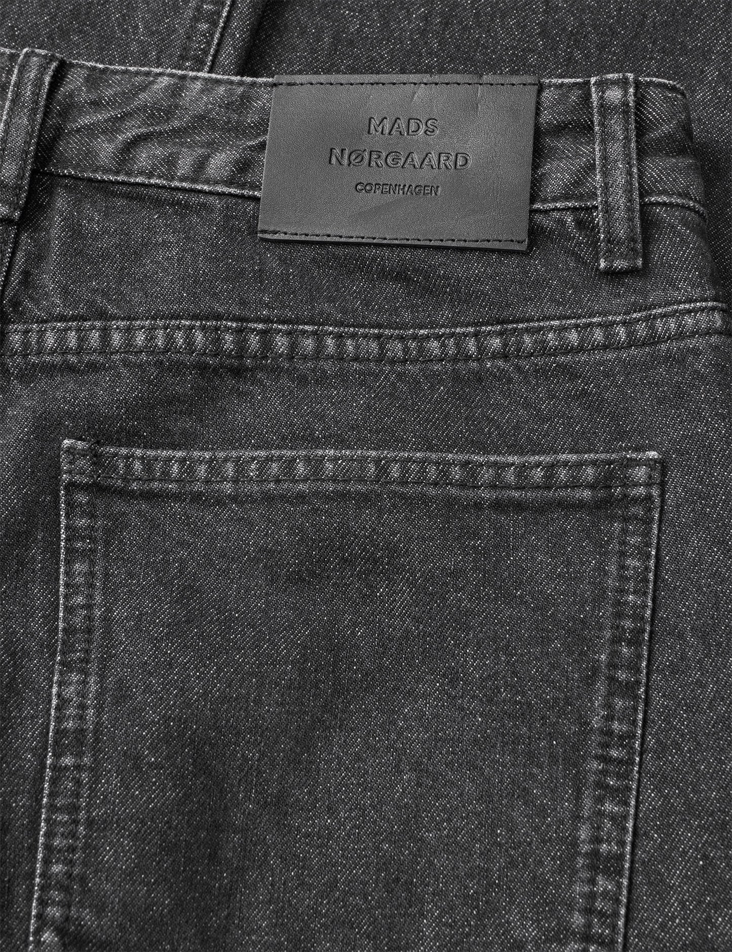 Arizona Black Denim Coen Jeans, Black Grey Stone Wash