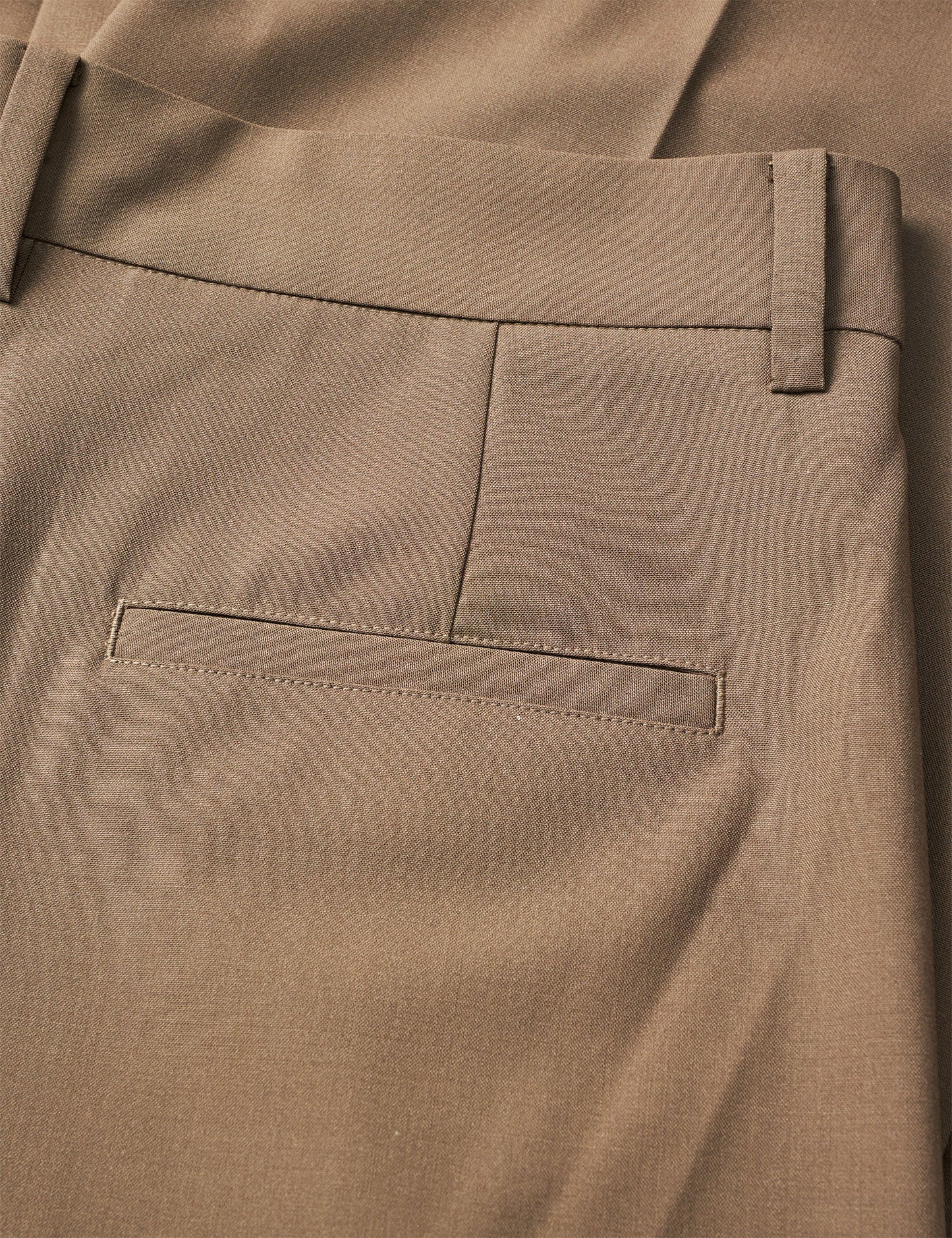 Dense Weave Henry Pants, Walnut