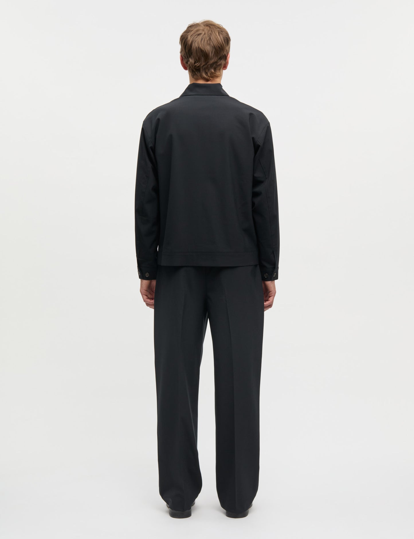 Dense Weave Travis Jacket, Black