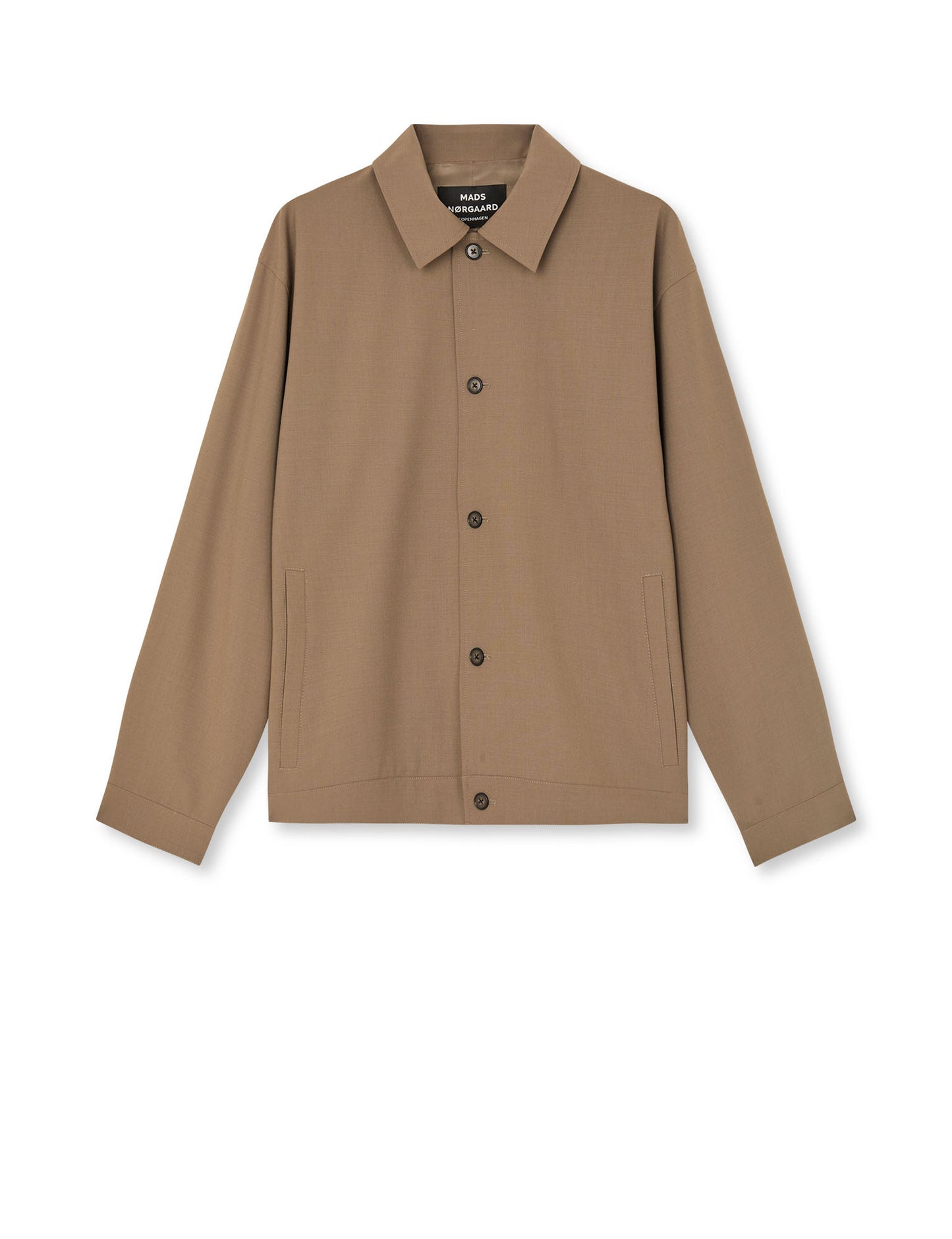 Dense Weave Travis Jacket, Walnut