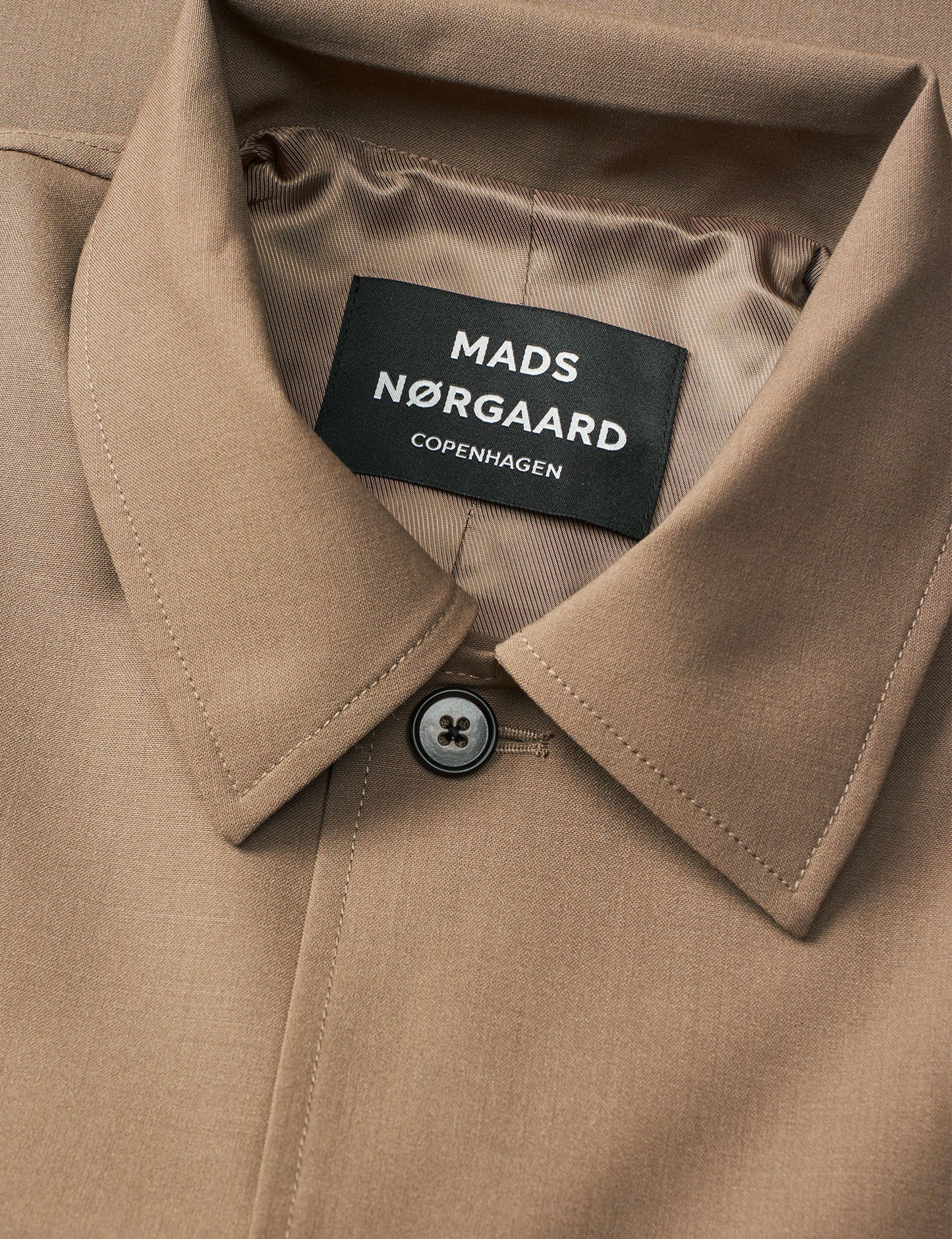 Dense Weave Travis Jacket, Walnut