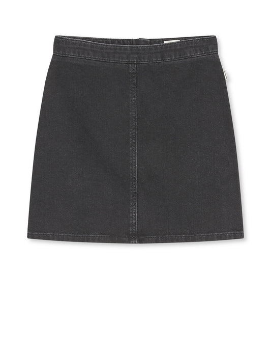 Hildred Black Smilla Skirt, Washed Black