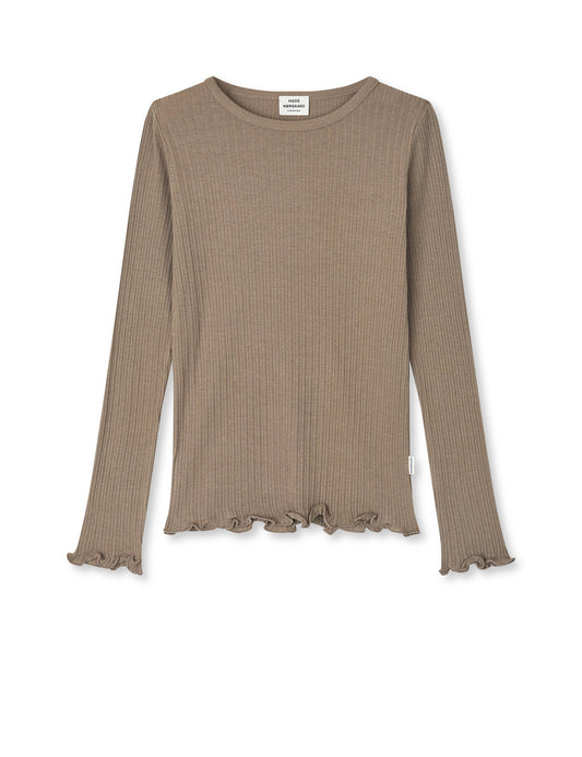 Pointella Trudy Tee LS, Walnut