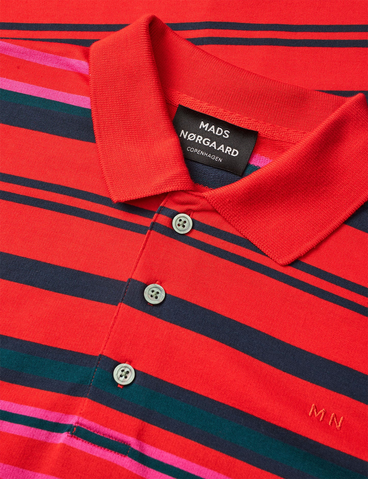 Light Terry Polo ST Sweat, Fiery Red Multi ST.