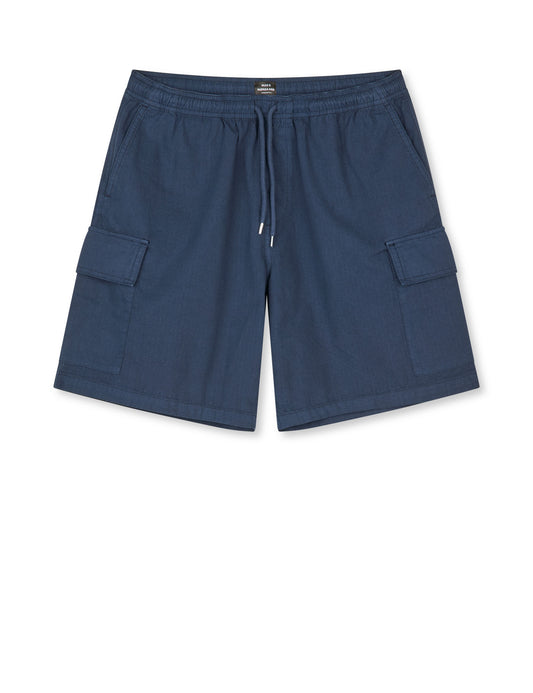 Cotton Ripstop Cargo Shorts, Sky Captain