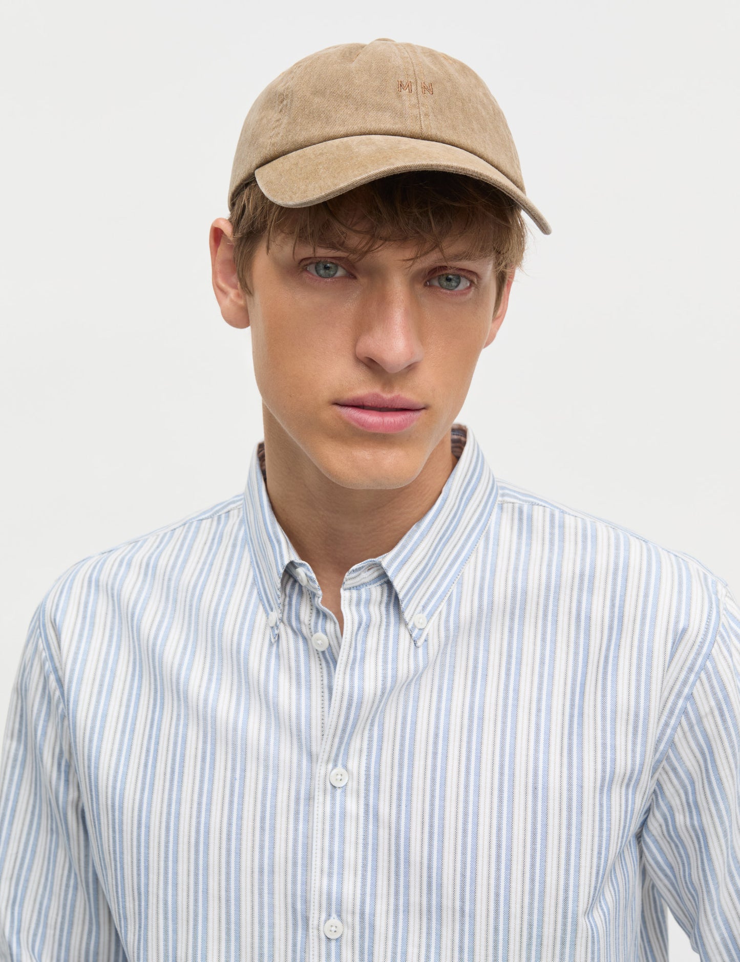 Washed Cotton Twill Coal Cap, Walnut