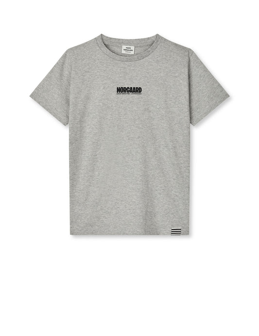 Printed Logo Thorlino Tee, Grey Melange