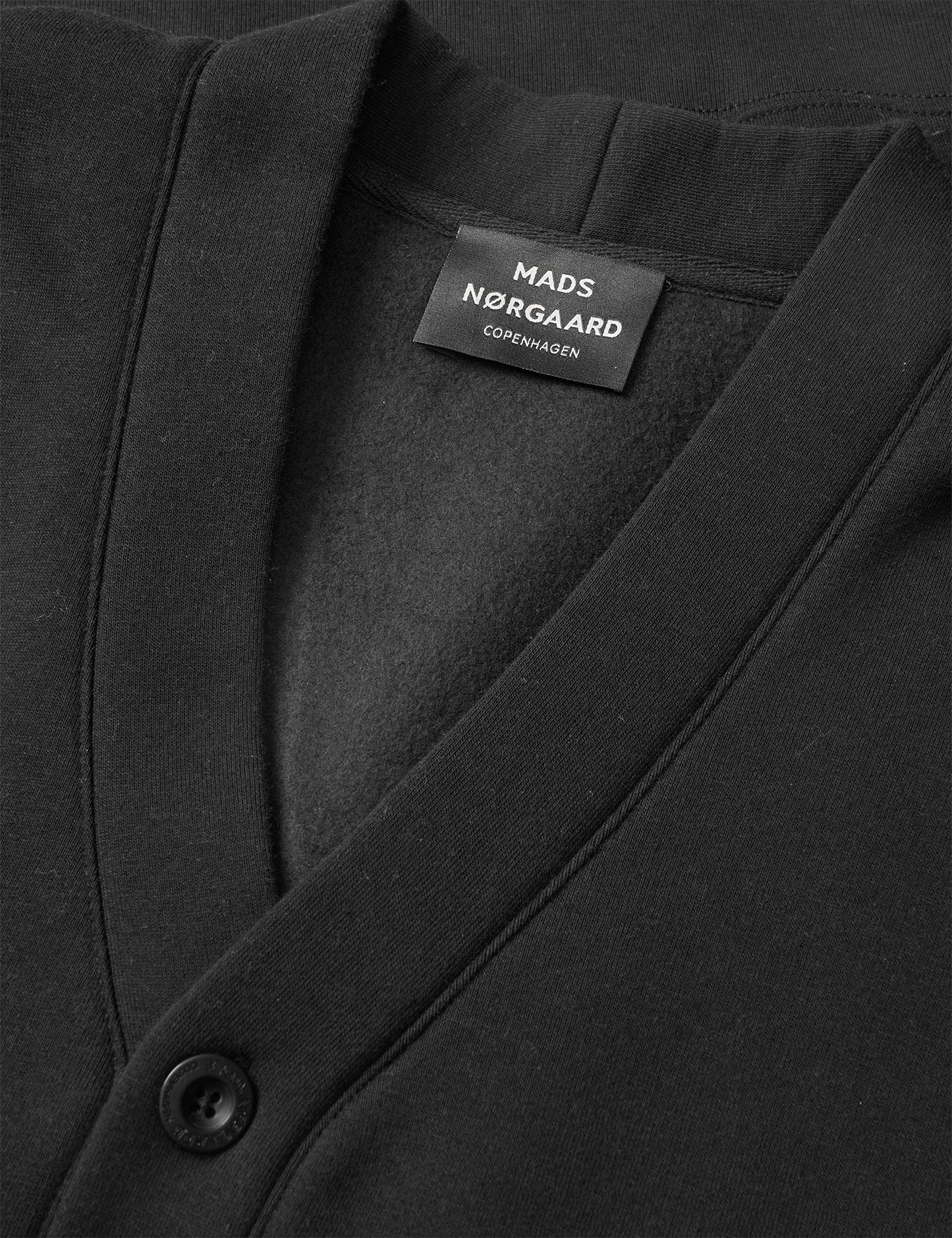 Standard Novak Cardigan Sweat, Black