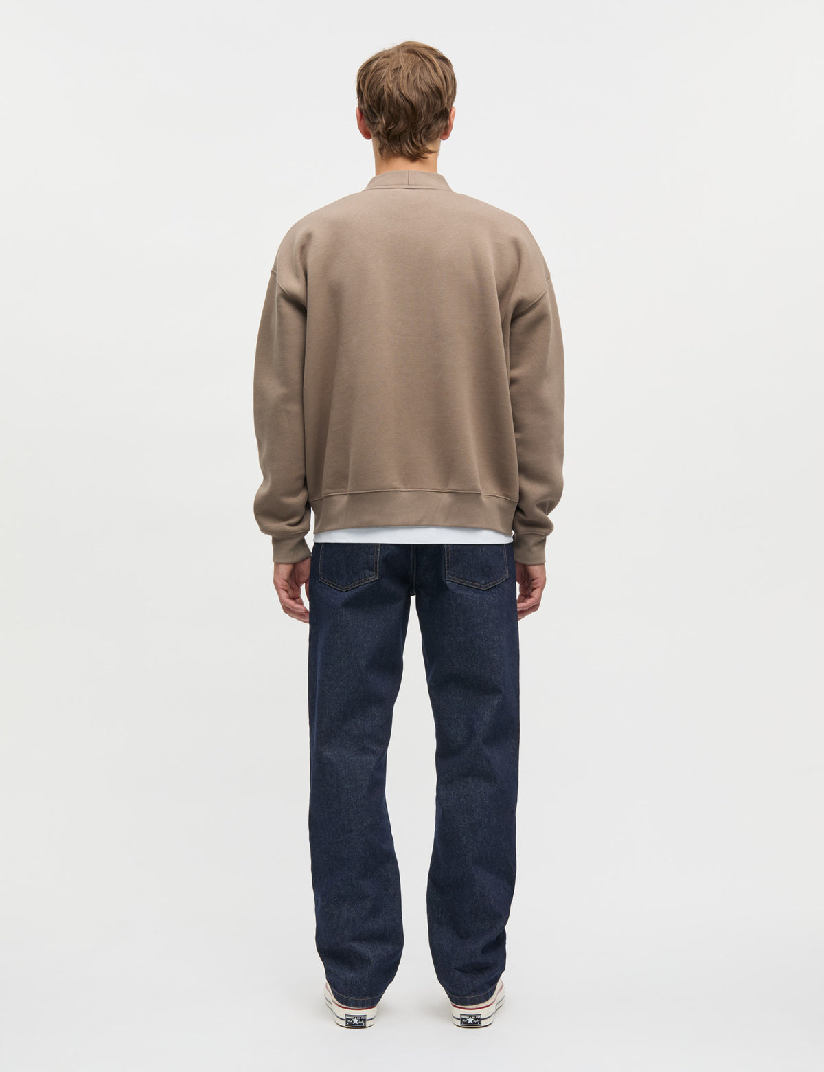 Standard Novak Cardigan Sweat, Walnut