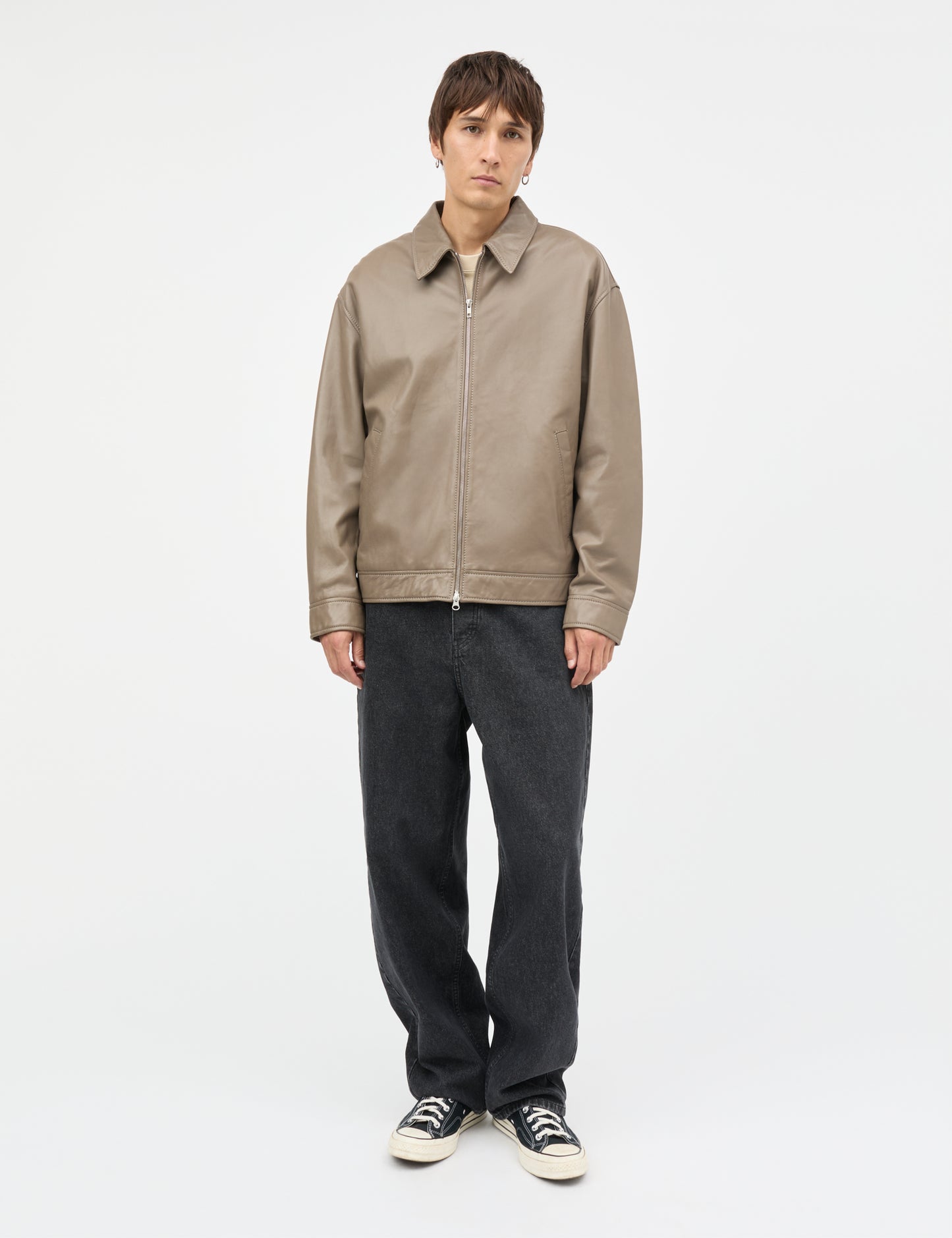 Sundown Leather Norton Jacket, Walnut