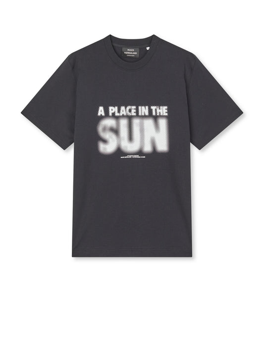 Cotton Jersey Frode A Place Tee, Black