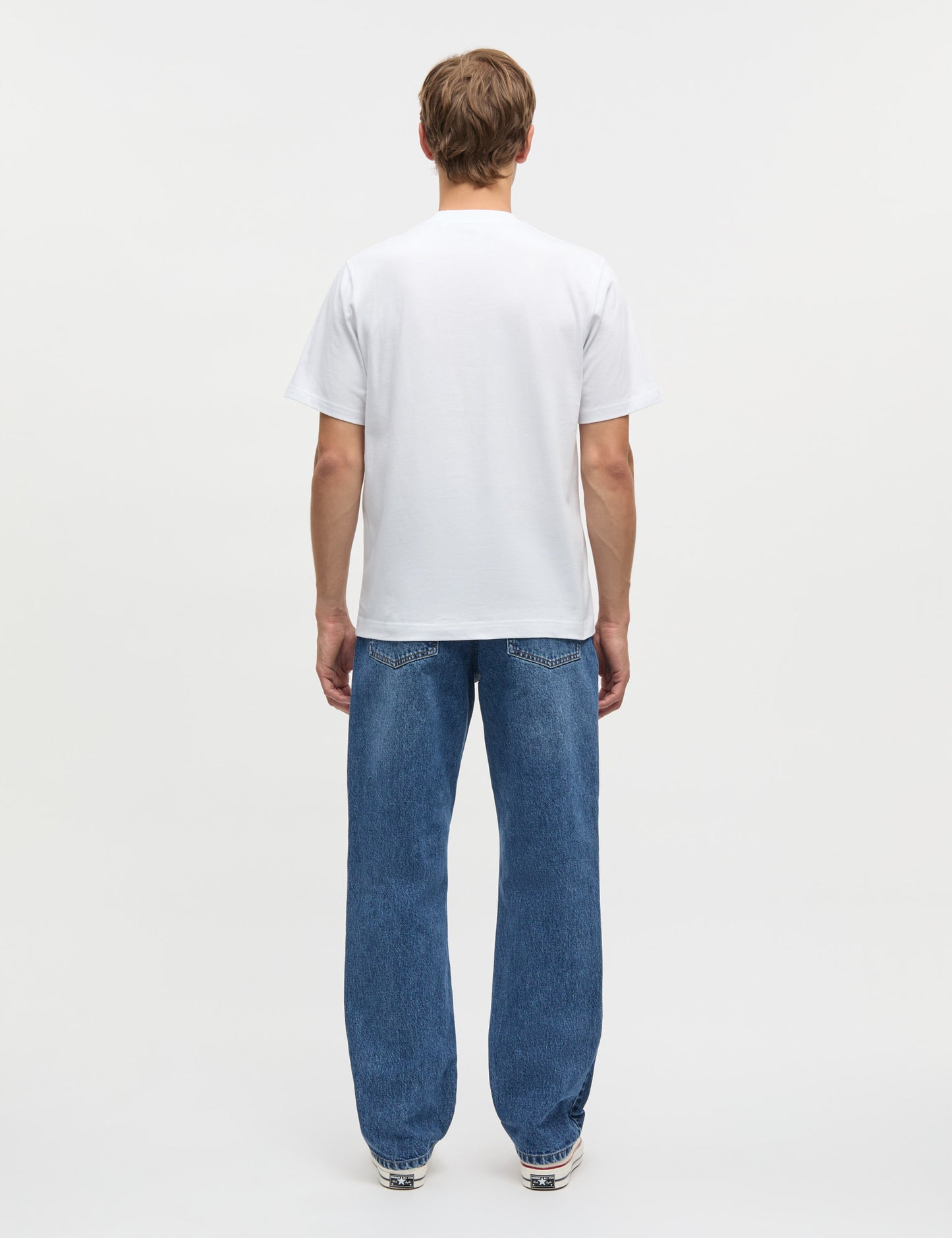 Cotton Jersey Frode A Place Tee, White