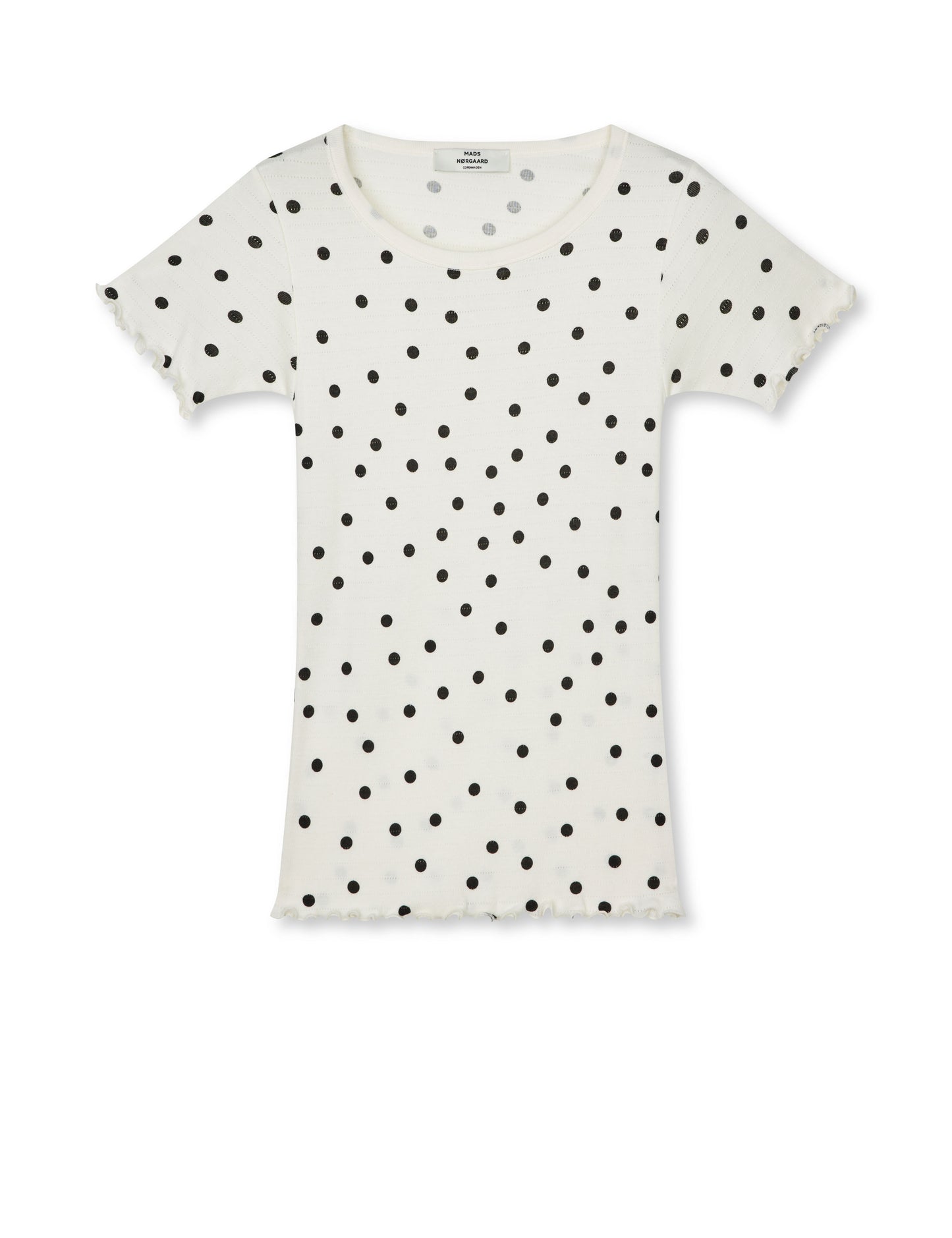 Pointella Trixy Tee AOP, Dot AOP Vanilla Ice