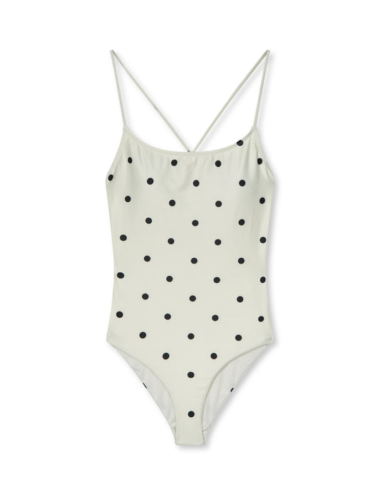 Splash Salena Swimsuit, Dot AOP/Black
