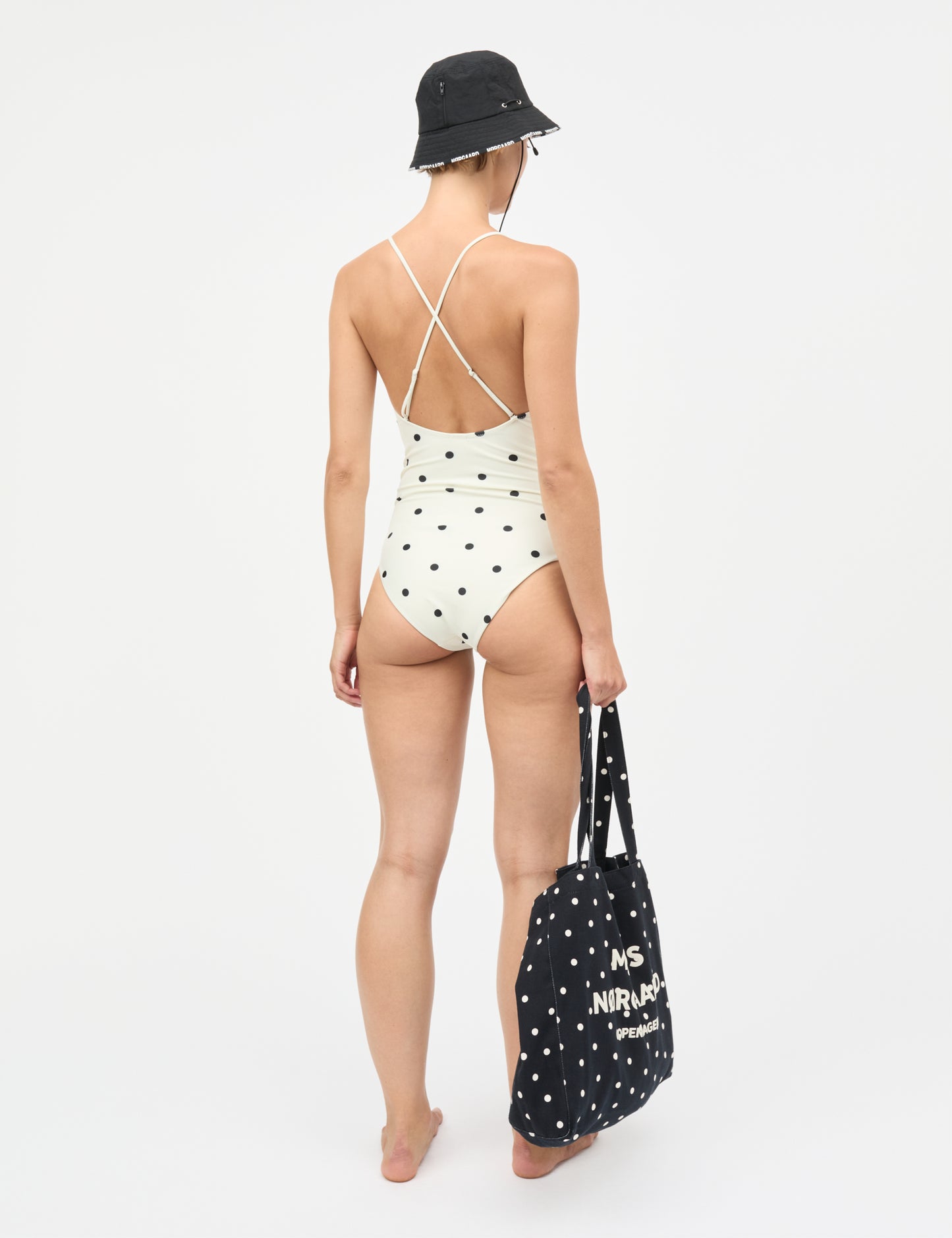 Splash Salena Swimsuit, Dot AOP/Black