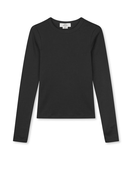 Grace jersey Camille Tee LS, Black