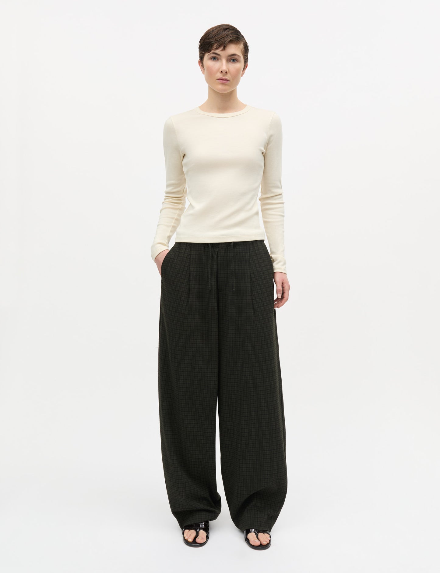 Grace jersey Camille Tee LS, Seedpearl