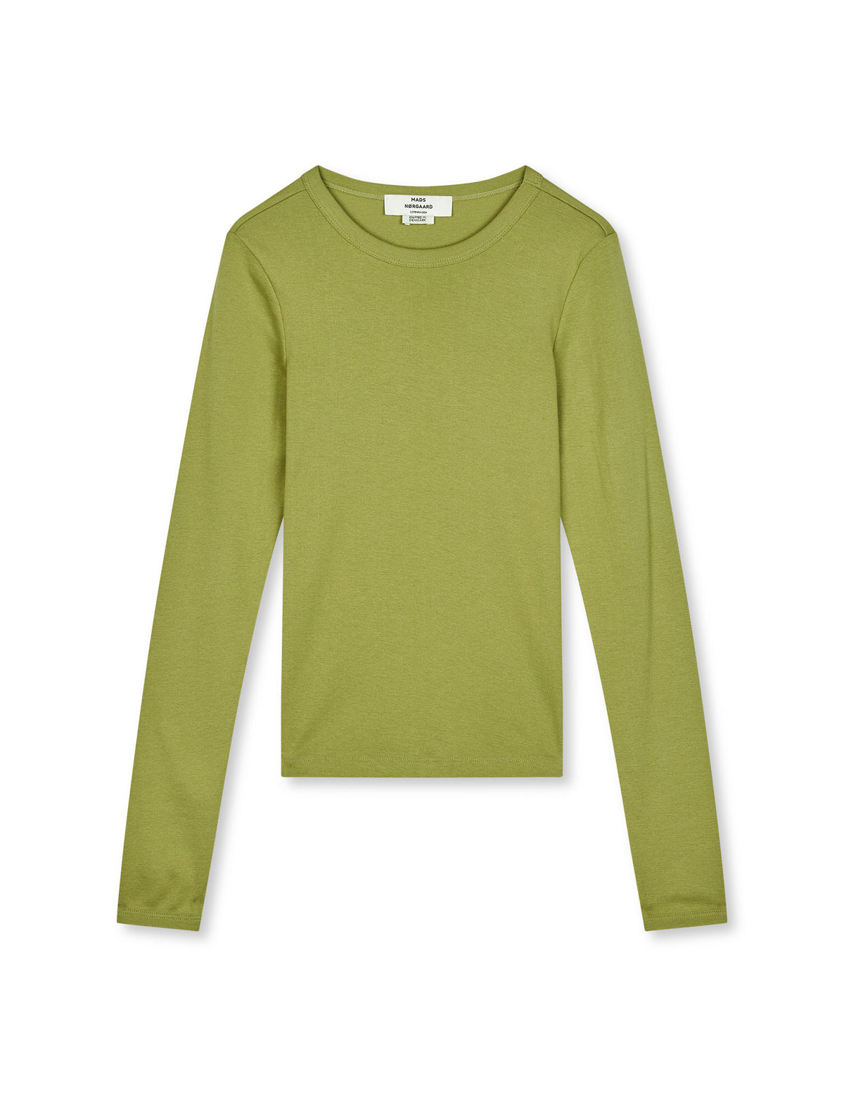 Grace jersey Camille Tee LS, Green Olive